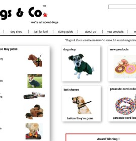 Dogs & Co. store britischer Online-Shop für