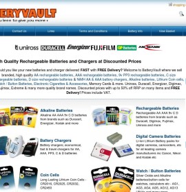 BatteryVault store britischer Online-Shop für Fotografie,