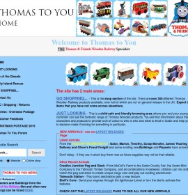 Thomas to You store britischer Online-Shop für