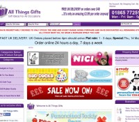 All Things Gifts store britischer Online-Shop für Geschenke,