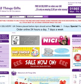 All Things Gifts store britischer Online-Shop für Geschenke,