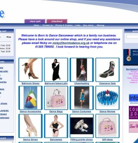 Born to dance store britischer Online-Shop für Geschenke, Sport & Freizeit,