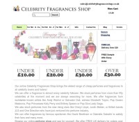 Celebrity Fragrances store britischer Online-Shop für