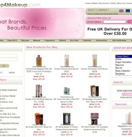 Shop4makeup store britischer Online-Shop für Geschenke,