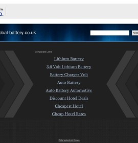 www.global-battery.co.uk store britischer Online-Shop für