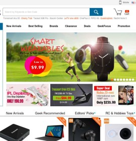 Geekbuying – chinesische Gadgets und Elektronik, Online-Shop und Shopping Center in China