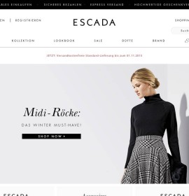 Escada – Mode & Bekleidungsgeschäfte in Deutschland
