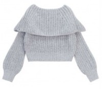 Cropped Chunky Sweater – Chicnova – Damen-Bekleidung – Pullover & Strickjacken – Pullover & Sweater,