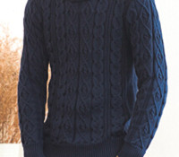 Navy Cable Knit Ribbed Jumper – Choies – Herren-Bekleidung – Pullover & Cardigans – Cardigans,