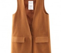 V-neck Sleeveless Vest – Chicnova – Damen-Bekleidung – Jacken & Mäntel – Westen,