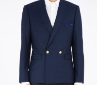 Crossed jacket – Navy blue – Carnet de Mode – Herren-Bekleidung – Jacken & Mäntel – Jacken, Herren-Bekleidung – Jacken & Mäntel – Mäntel,