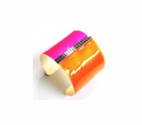 Cuff – NY – neon pink & orange – Carnet de Mode – Damen-Bekleidung – Unterwäsche & Dessous – BHs, Damen-Bekleidung – Accessoires – Hosenträger, Damen-Schmuck – Schmuck – Armbänder & Armreifen,