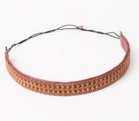 Headband – Apollonide – copper & burgundy – Carnet de Mode – Damen-Bekleidung – Accessoires – Stirnbänder, Damen-Schmuck – Schmuck – Haarschmuck,