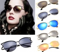 Vintage Style Men Women Sunglasses Eyewear Polarized Lens Metal Frame Sunglasses – Cndirect – Damen-Bekleidung – Accessoires – Brillen & Zubehör,
