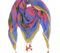 Urgut Flower Printed Silk Scarf – Carnet de Mode – Damen-Bekleidung – Accessoires – Schals & Tücher,