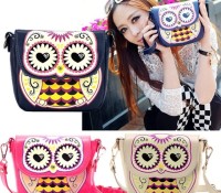 Cndirect – Women Handbag Cartoon Owl Shoulder Bag Messenger Bag – Damen-Handtaschen – Umhängetaschen – ,