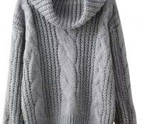 Chic Turtleneck Cable Knit Sweater – OASAP – Damen-Bekleidung – Pullover & Strickjacken – Pullover & Sweater,