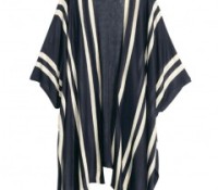 Knitted Kimono in Color Block Stripe – Chicnova – Damen-Bekleidung – Pullover & Strickjacken – Strickjacken,