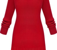 Chic V Neck Simple Color Knitted Pleated Dress – OASAP – Damen-Bekleidung – Kleider – ,