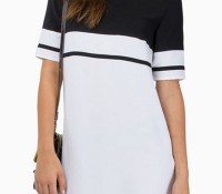 Elegant Color Block Mini Dress – OASAP – Damen-Bekleidung – Kleider – ,