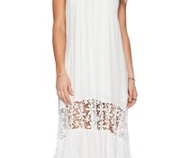 White Pleated High-Low Dress – OASAP – Damen-Bekleidung – Kleider – ,