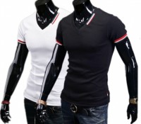 Men V-neck Short Sleeve Slim Fit Casual T-Shirt Tops Blouse Tee – Cndirect – Herren-Bekleidung – Tops & Shirts – T-Shirts,