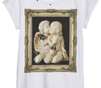Angel & Butterfly T-shirt – Carnet de Mode – Damen-Bekleidung – Tops & Shirts – T-Shirts, Damen-Bekleidung – Tops & Shirts – Langarmshirts,