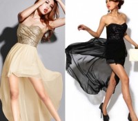 Cndirect – Thin Tulle Women Evening Party Dress – Damen-Bekleidung – Kleider – ,