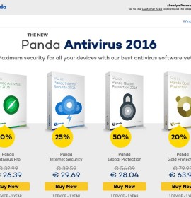 Panda Antivirus & Internet Security – spanischer Antivirus-Software-Online-Shop