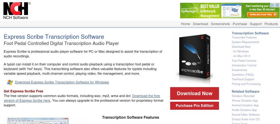 NCH Software Express Scribe Software & Medien, - Online-Einkaufen im ...