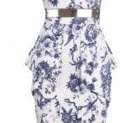 Chic Floral Printing Wrapped Chest Dress – OASAP – Damen-Bekleidung – Kleider – ,